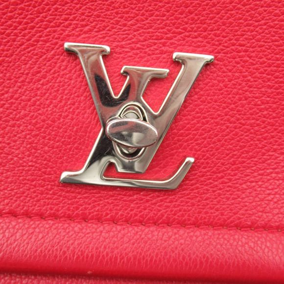 Louis Vuitton LockMe BB 2way Shoulder Bag Red - Picture 5 of 5